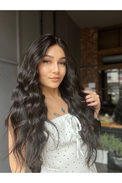 Suzan Peruk Doğal Boyasız Gerçek Saç Tül peruk Doğal saçtır her kullanıma uyg...