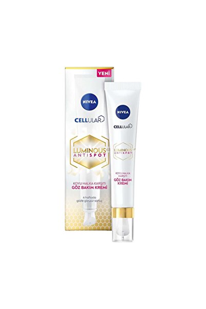 NIVEA Cellular Luminous630 Koyu Halka Karşıtı Göz Bakım Kremi - - 15 ml