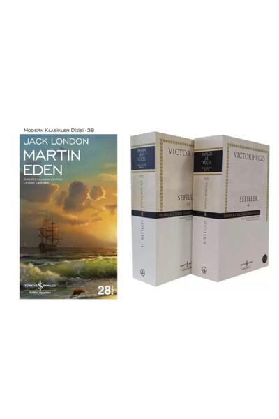 TÜRKİYE İŞ BANKASI KÜLTÜR YAYINLARI jack london martin eden - Victor Hugo sef...
