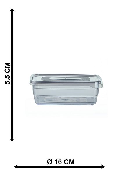 Karçiçeği Home 650 ml Capacity 12 Pieces Breakfast and Spice Dispenser Nuts Refrigerator Set