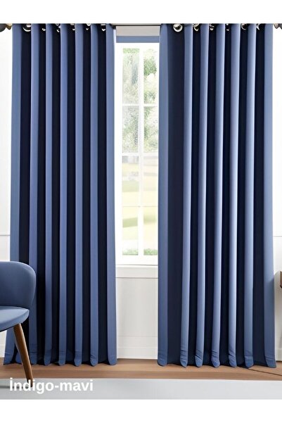 MebelPort Curtain Blackout Karartma 1/2 Pileli fonluk