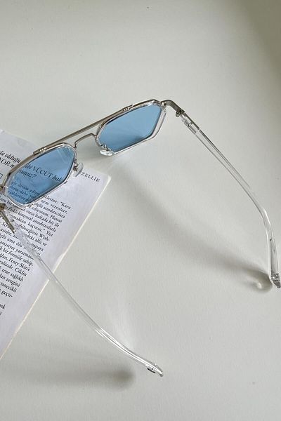 Gofeel Serre Glasses Transparent Blue