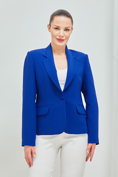 Fagi Γυναικείο αθλητικό μπουφάν με ένα κουμπί που εφαρμόζεται στη μέση