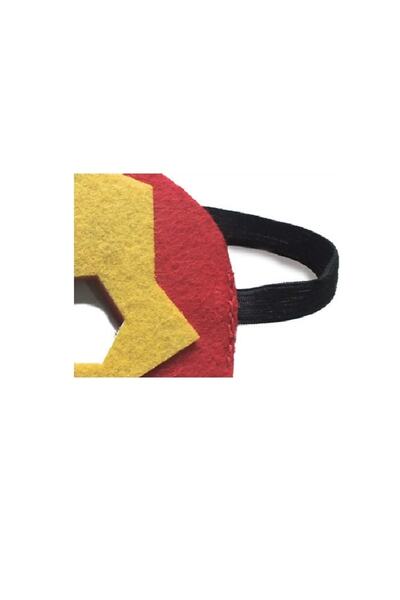 Schulzz Ironman Lastikli Keçe Çocuk Maske