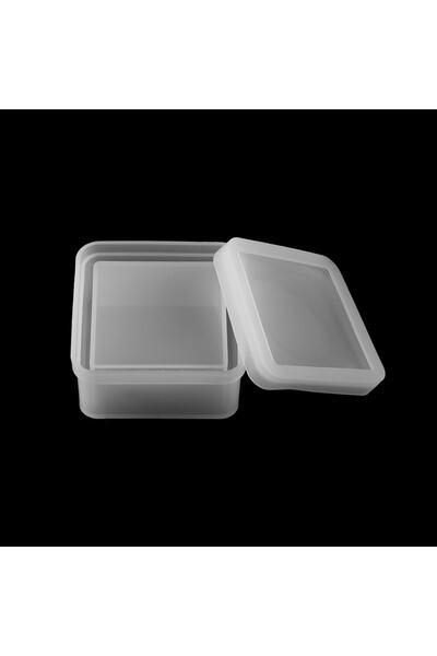 Getshop Alışveriş Pazarı Epoksi Silikon Kare Oval Kapaklı Mücevher Takı Kutus...