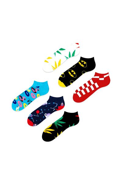 Vitamin Çorap Σετ 6 κάλτσες Galaxy Booties