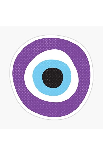 TSC 18cm Evil Eye Bead Sticker Car Wall Sticking Sticker FF2