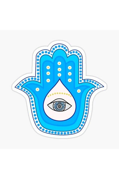 TSC 18 سنتيمتر عين الشر حبة ملصق سيارة الجدار الترابط ملصق MF24