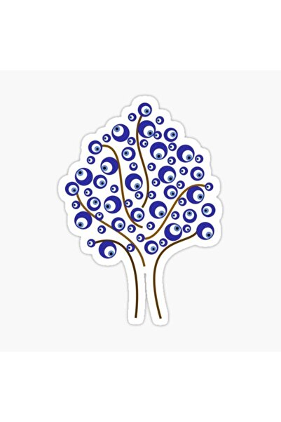 TSC Interesting Evil Eye Bead Sticker Wall Car Sticking Md7