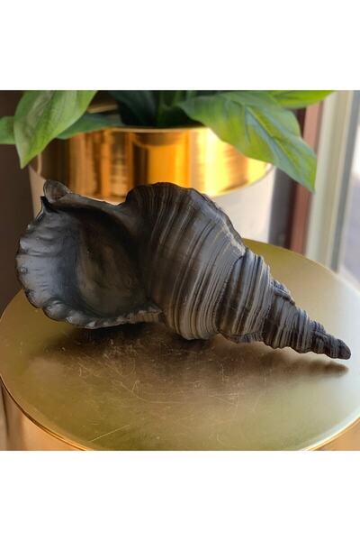 SNM Home Decoration SNM HOME DECORATİON- Dekoratif Polyester Dev Siyah Deniz ...