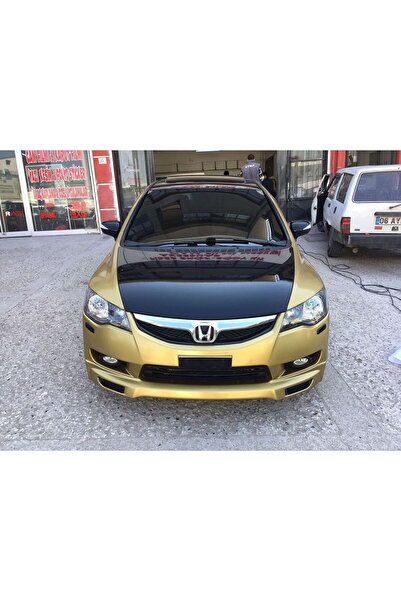 Fifty Tunning HONDA CİVİC FD6 MAKYAJLI ÖN TAMPON EKİ FİBERGLASS BOYASIZ