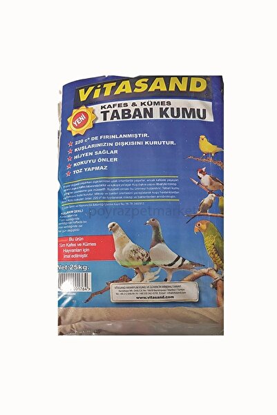 Vitasand Kafes Ve Kümes Taban Kumu Sarı 5 Kg