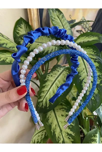 CSR AKSESUAR Shiny, Pearl and Stone Crown Set (Saks)