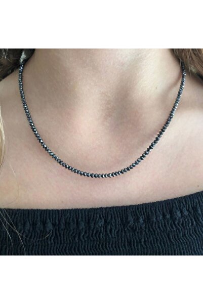 Uno Di Famiglia كريستال زجاج مطرز قلادة، قلادة 1 الجودة