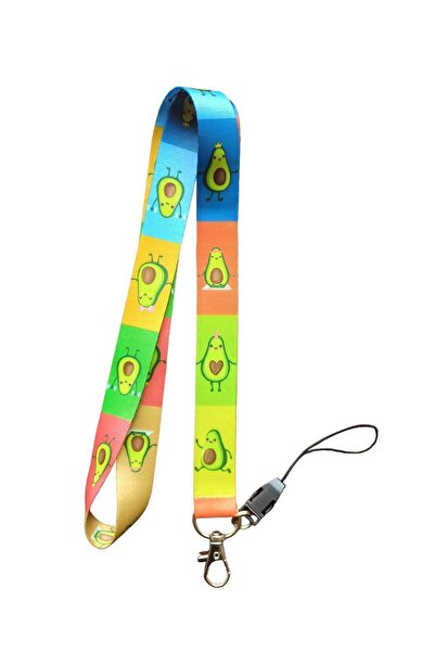 DODO BONE حبل تعليق بطاقات الأفوكادو، حبل تعليق الياقة، حزام الرقبة - 2 سم