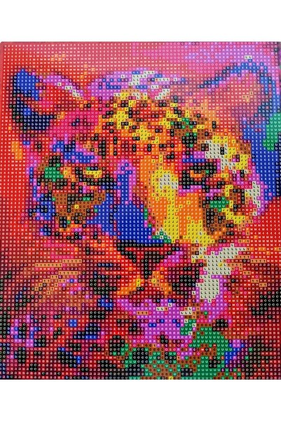 MENTAŞ BONCUKLU TAŞLI MOZAİK ELMAS GOBLEN BOYAMA TABLO RESİM PUZZLE DIAMOND P...