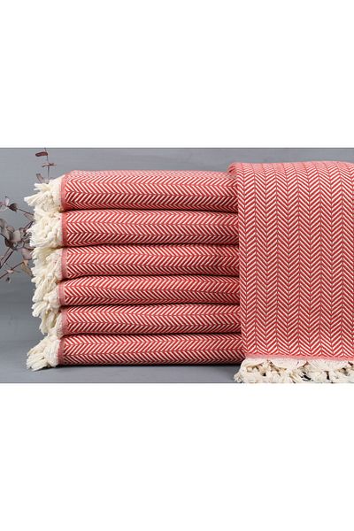 Kayra Export بلاط بيكيه 190x230 سم غطاء رقيق من القطن