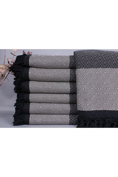 Kayra Export هدايا زفاف بيج مخصصة، بيكيه، بطانية قطن 200x250 سم، مفرش سرير،