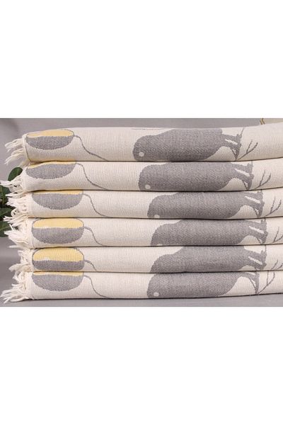 Kayra Export مفرش طاولة أصفر، هدايا زفاف مخصصة، غطاء قطني 200x240 سم، هدايا عيد الميلاد،