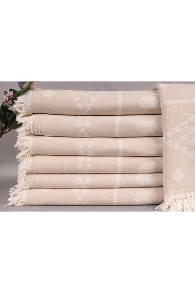 Kayra Export Pique 150x180 Cm Thin Pique Cotton Blanket