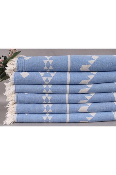 Kayra Export بطانية قطن بيكيه رفيعة مقاس 150x180 سم