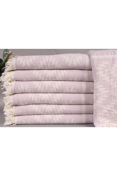 Kayra Export Pique Lilac 140x210 Cm Cotton Pique Thin Blanket