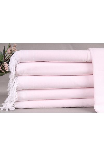 Kayra Export Pique Dusty Pink 140x230 Cm Multi-Purpose Cover Cotton Thin Pique