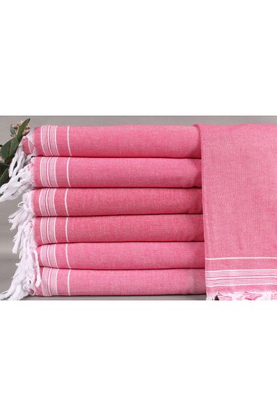 Kayra Export Pique Fuchsia 140x230 Cm Multi-Purpose Blanket Cotton Thin Pique