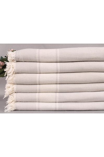 Kayra Export Pique Light Gray 150x180 Cm Cotton Pique Cotton Cover