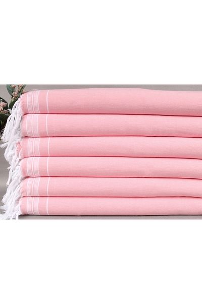 Kayra Export Pique Dark Pink 140x230 Cm Multi-Purpose Blanket Cotton Thin Pique