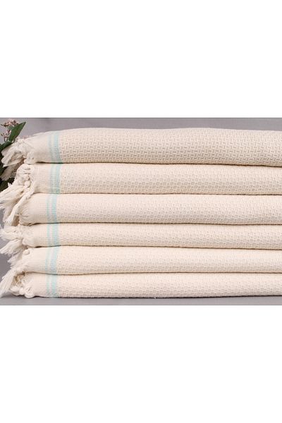 Kayra Export مفرش سرير مزدوج من قطن بيكيه مقاس 220x235 سم