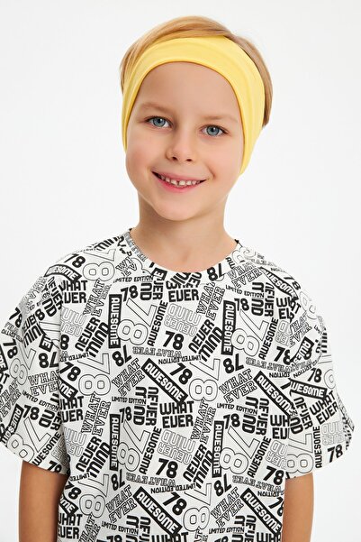 Babygiz Tricou pentru băiat 100% bumbac pieptănat supradimensionat cu model a...