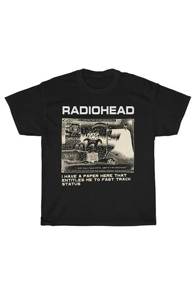 Köstebek Унисекс тениска Radiohead Dna Breeding