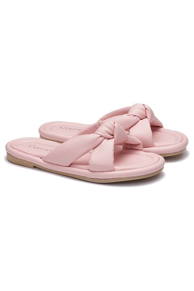 Nstil Daily Women's Puff Slippers Soft Sole Flexible Fluffy Ribbon Summer Comfortable Sandals 023