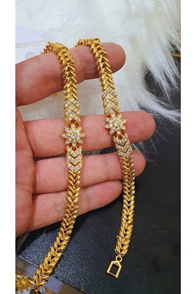 barisiva gold 22 ayar altın kaplama solmaz kararmaz zirkon bileklik