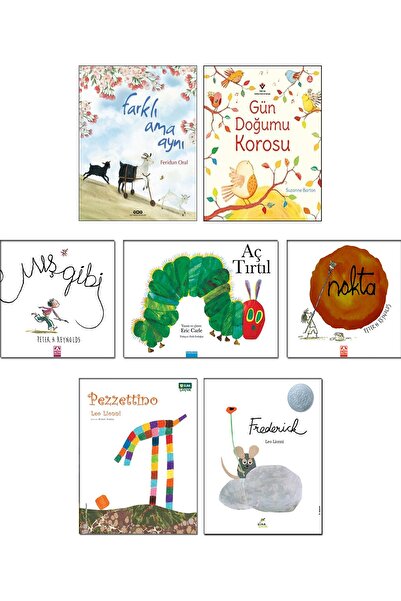 Altın Kitaplar Farklı Ama Aynı Nokta Mış Gibi Peter Reynolds Aç Tırtıl Pezzet...