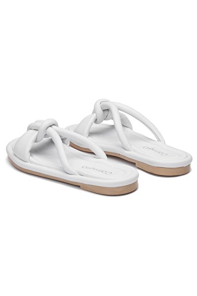 Nstil Καθημερινά γυναικεία φουσκωτά παντόφλες Μαλακή σόλα ελαφριά αφράτη κορδέλα καλοκαιρινά άνετα σανδάλια 026