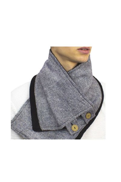 Ankaflex Μαλακή υφή Fleece εσωτερικά και κασμίρ Ανδρικό μαντήλι ώμου Λαιμός Λαιμός Ζεστό Χρήσιμο χειμωνιάτικο κασκόλ