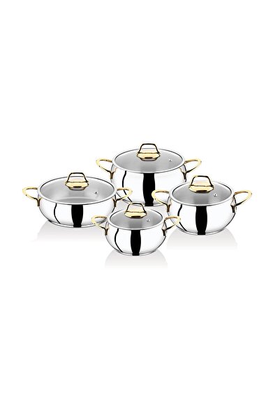 CAN Şirin 8 Parça Tencere Seti
