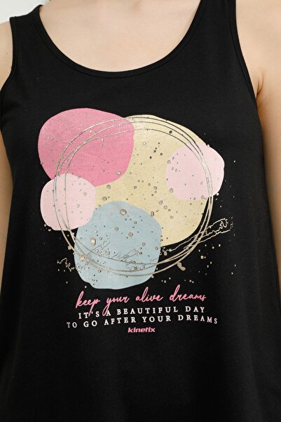 Kinetix WL GABY-B 10T7118 3FX Black Women's Tank Top