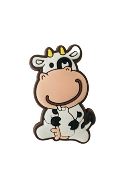 Jibbitz İnek Terlik Süsü Jibbitz