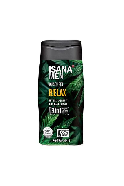 ISANA MEN Shower Gel Relax 3 In 1 300 Ml