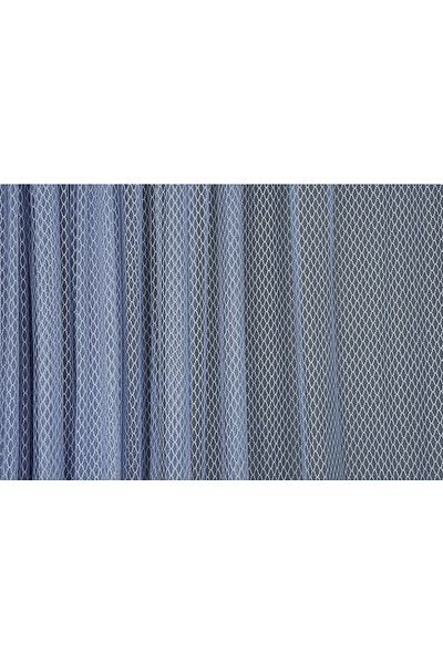 AKÇA TEKSTİL BAKLAVA MODEL GRAY COLOR SINGLE WING Ready planted Pleated Background Curtain 300*260 cm