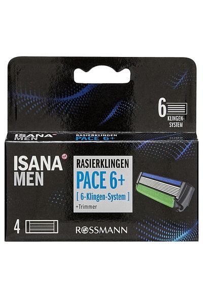 ISANA MEN Shaver 4 Pieces with 6 Blades