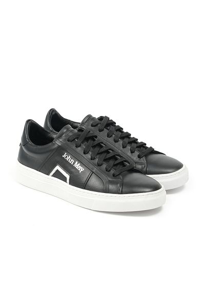 John May Tenis pentru bărbați AG- 23020-2 John May Antique Black+Antique White