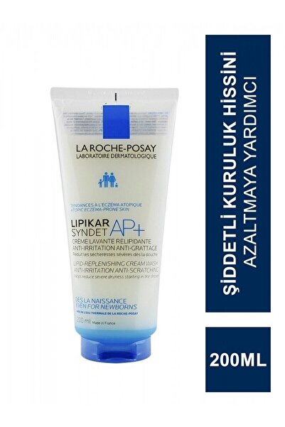 La Roche Posay Yoğun Kuru Cilde Sahip Bebek, Çocuk ve Yetişkin Cildi İçin Yatıştırıcı Vücut Yıkama Jeli 200 ml
