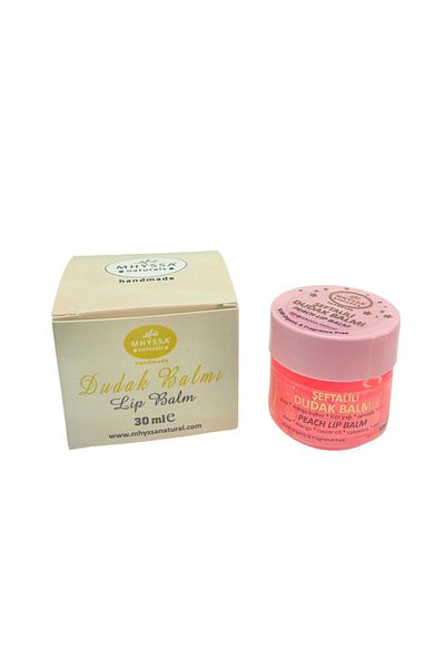 GRAFİS Mhyssa Peach Nourishing Lip Balm / Peach Nourishing Natural Lip Balm (30ml)