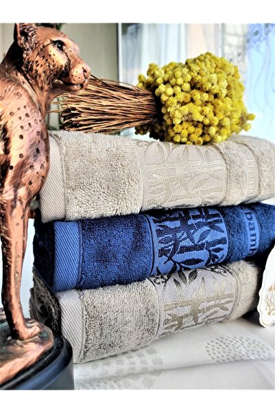 Z&N STYLE SUPER MISS BAMBOO 50X90CM. 3-ПРЯНИЙ НАБІР РУШНИКІВ ДЛЯ РУК І ОБЛИЧЧЯ, МІСТИТЬ 70% БАМБУКОВОГО ВОЛОКНА