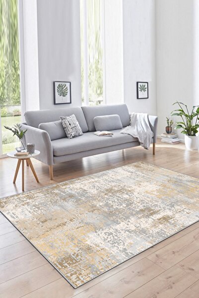 Halise Home Kaymaz Tabanlı Yıkanabilir Dijital Baskılı Halı Yolluk Mutfak Hal...