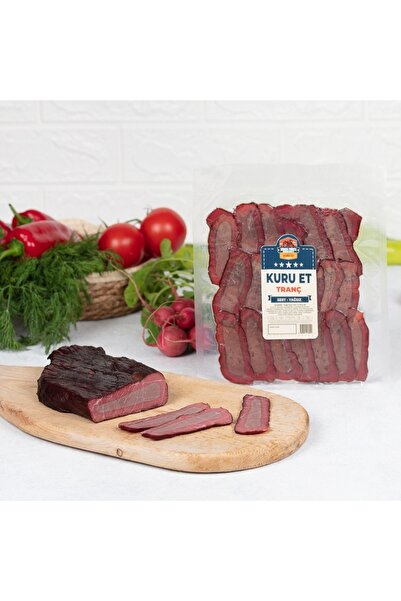 Dedova Prsuta Doğal Tranç Kuru Et - Sert Ve Yağsız - 500gr